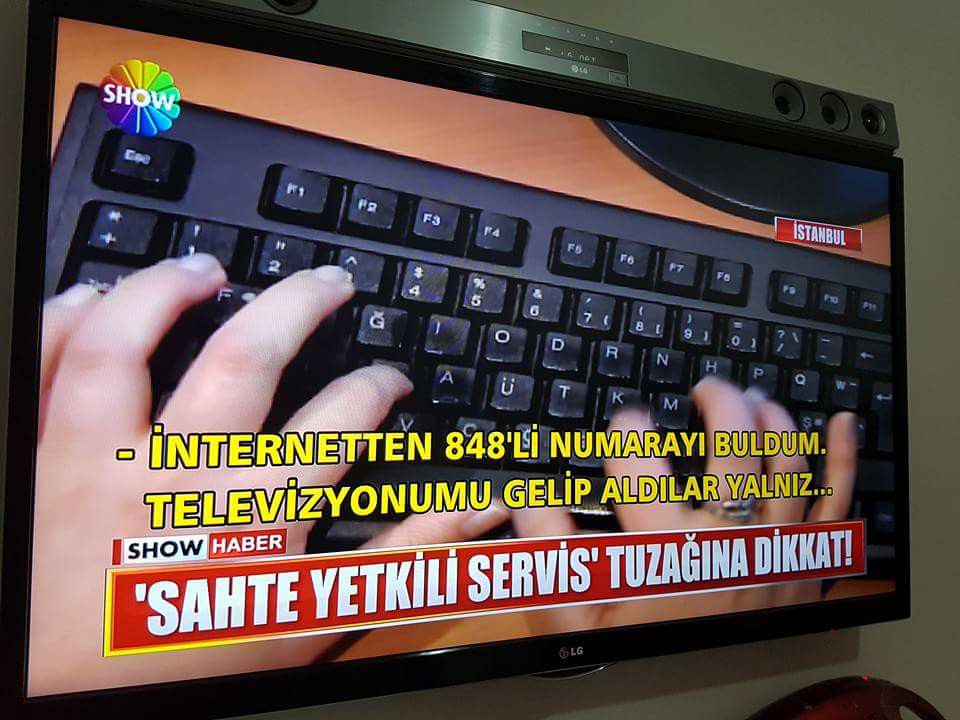 Sahte servislere dikkat !!!