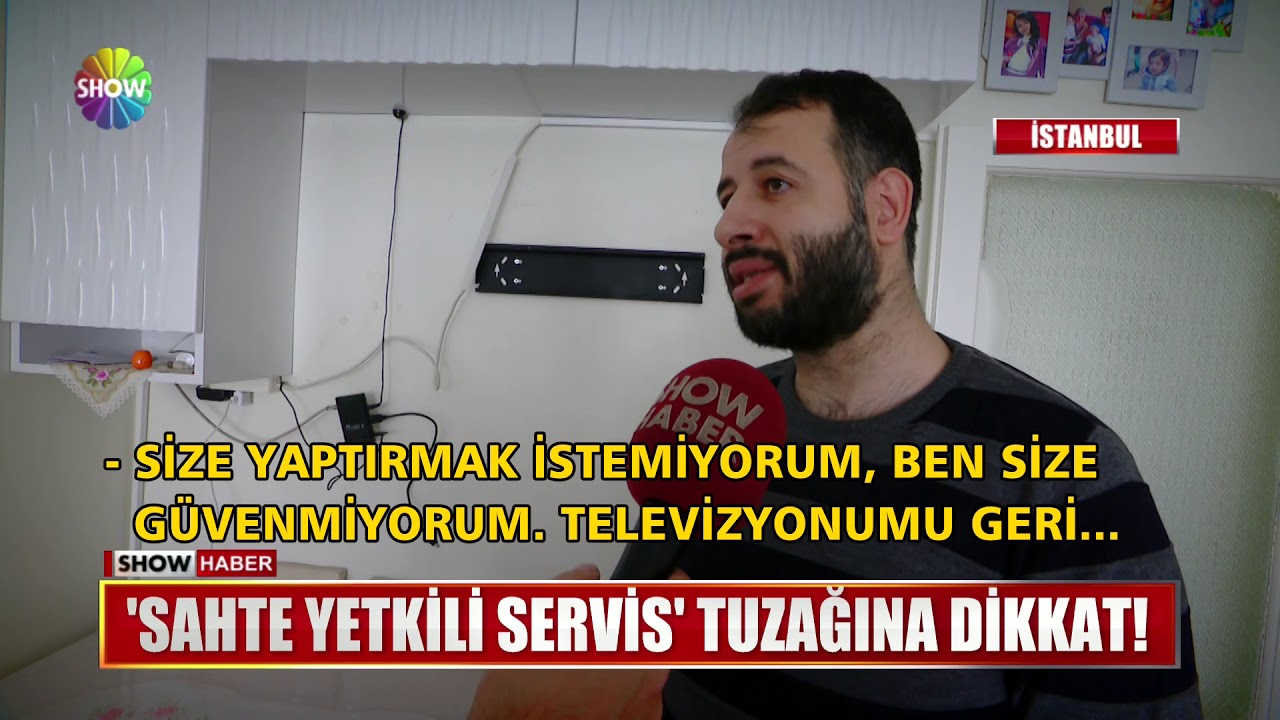Sahte servisler formsuz cihaz vermeyin!!! 